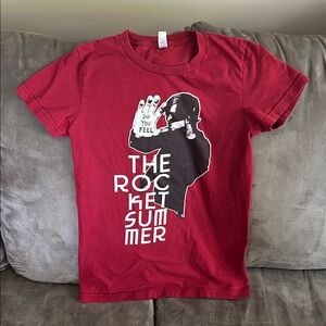 The Rocket Summer Red Graphic Tee